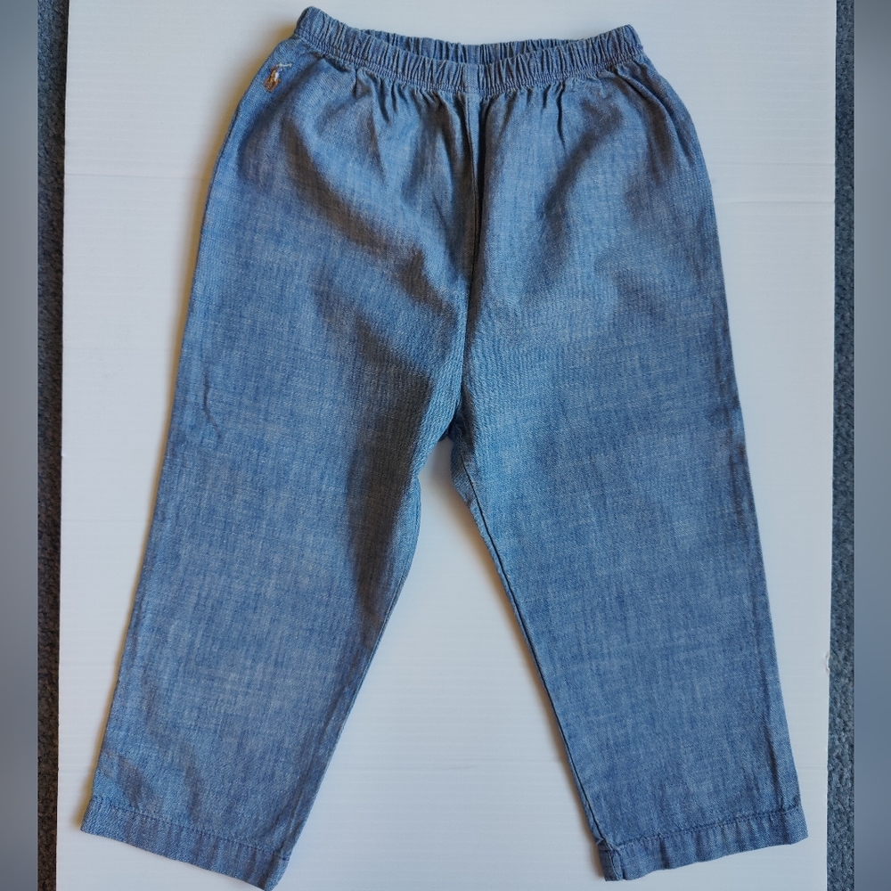 Ralph Lauren light denim baby pants